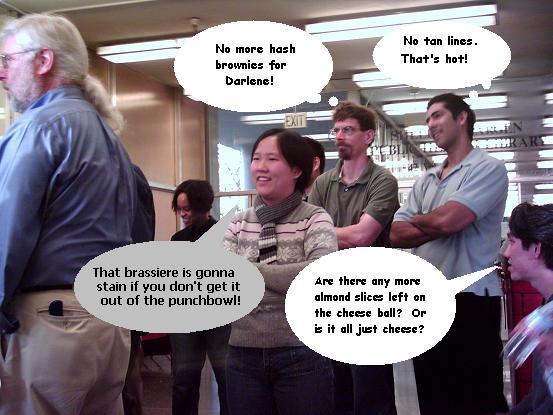 Kurt and Jose at the office party