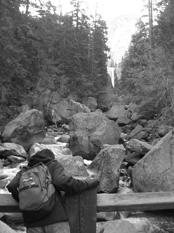 Matt on the Vernal Falls Trail
