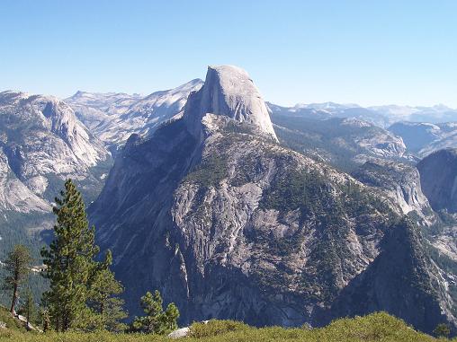 Half Dome from Glacier Point