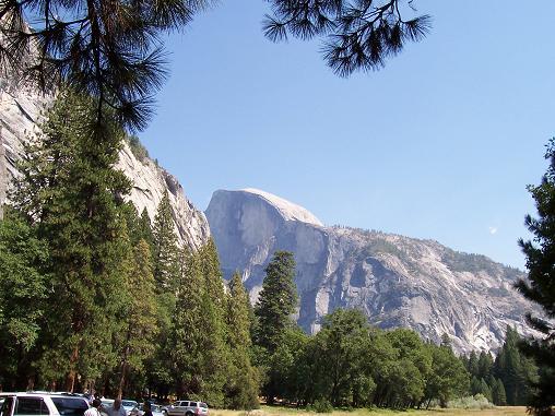 Half Dome from below