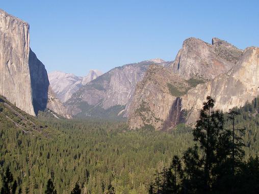 Half Dome from the Upper Falls trail